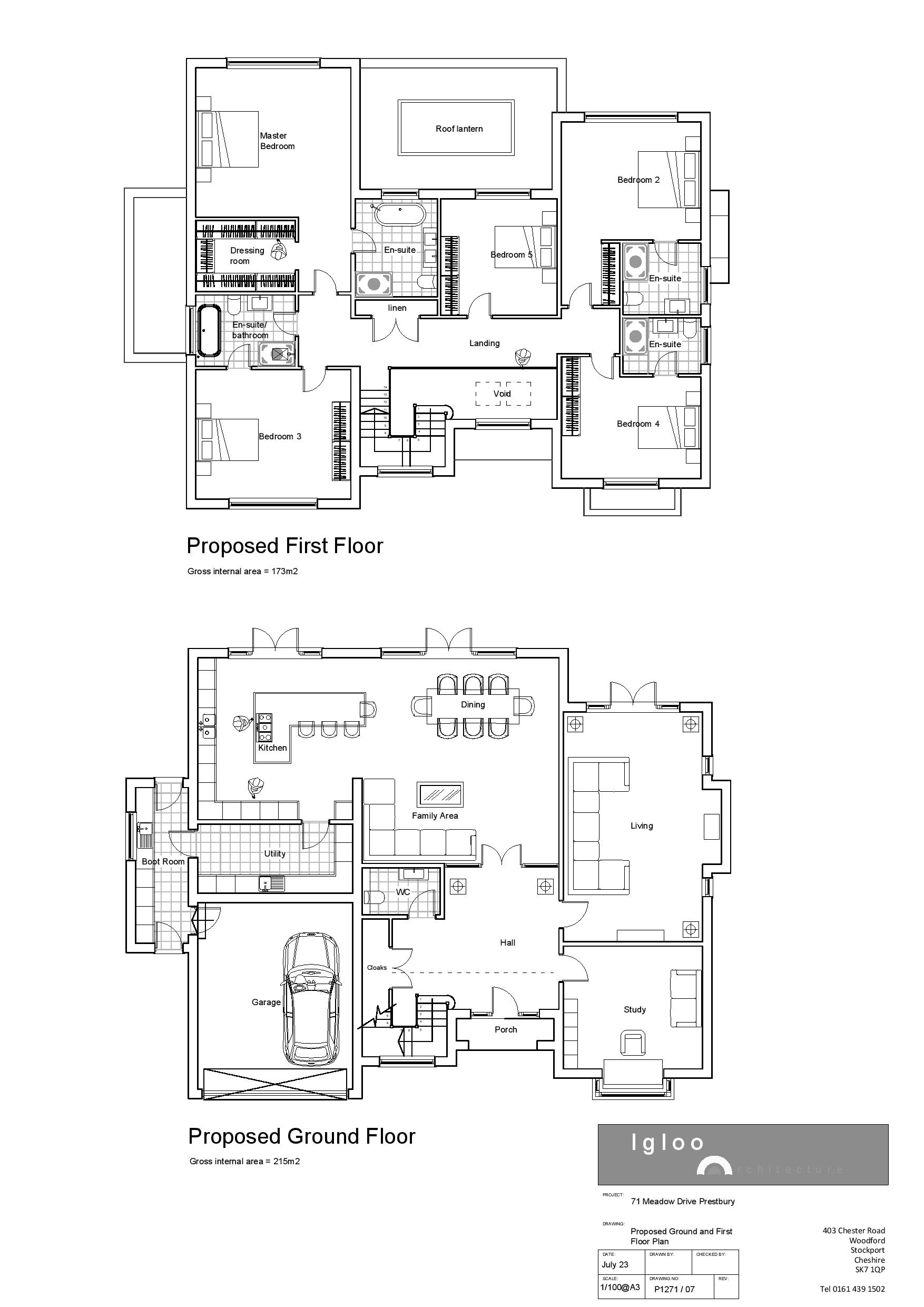 Floorplans For Prestbury, Macclesfield, Cheshire