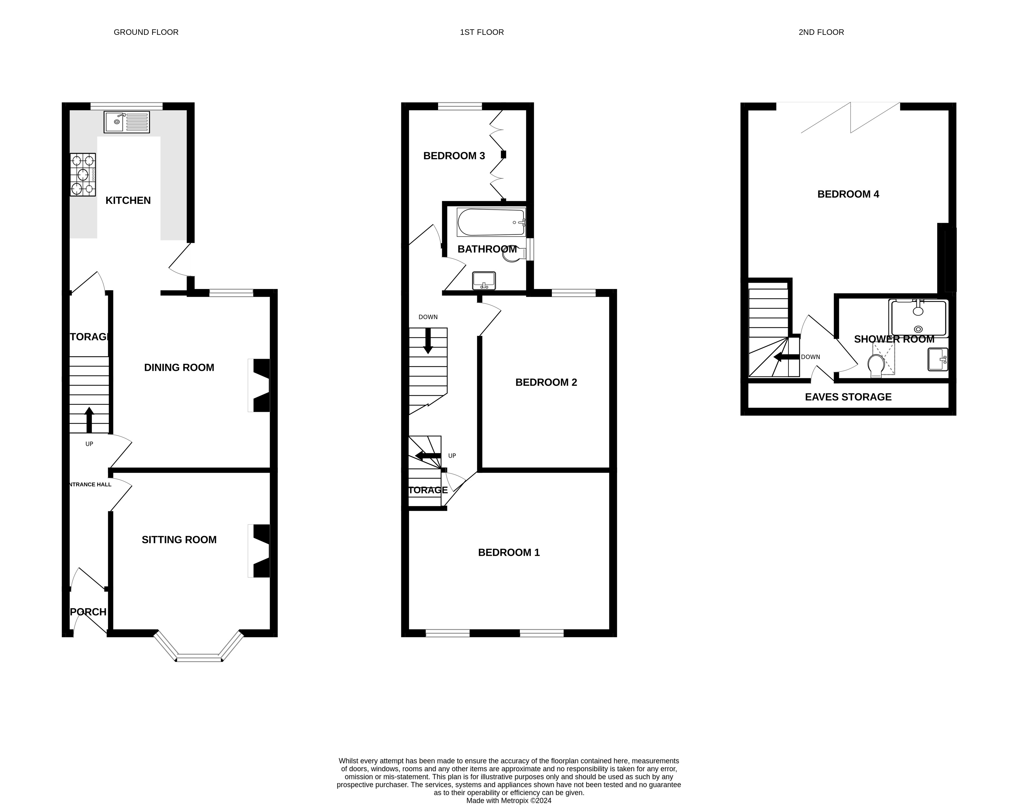 Floorplans For Heyes Lane, Alderley Edge, Cheshire