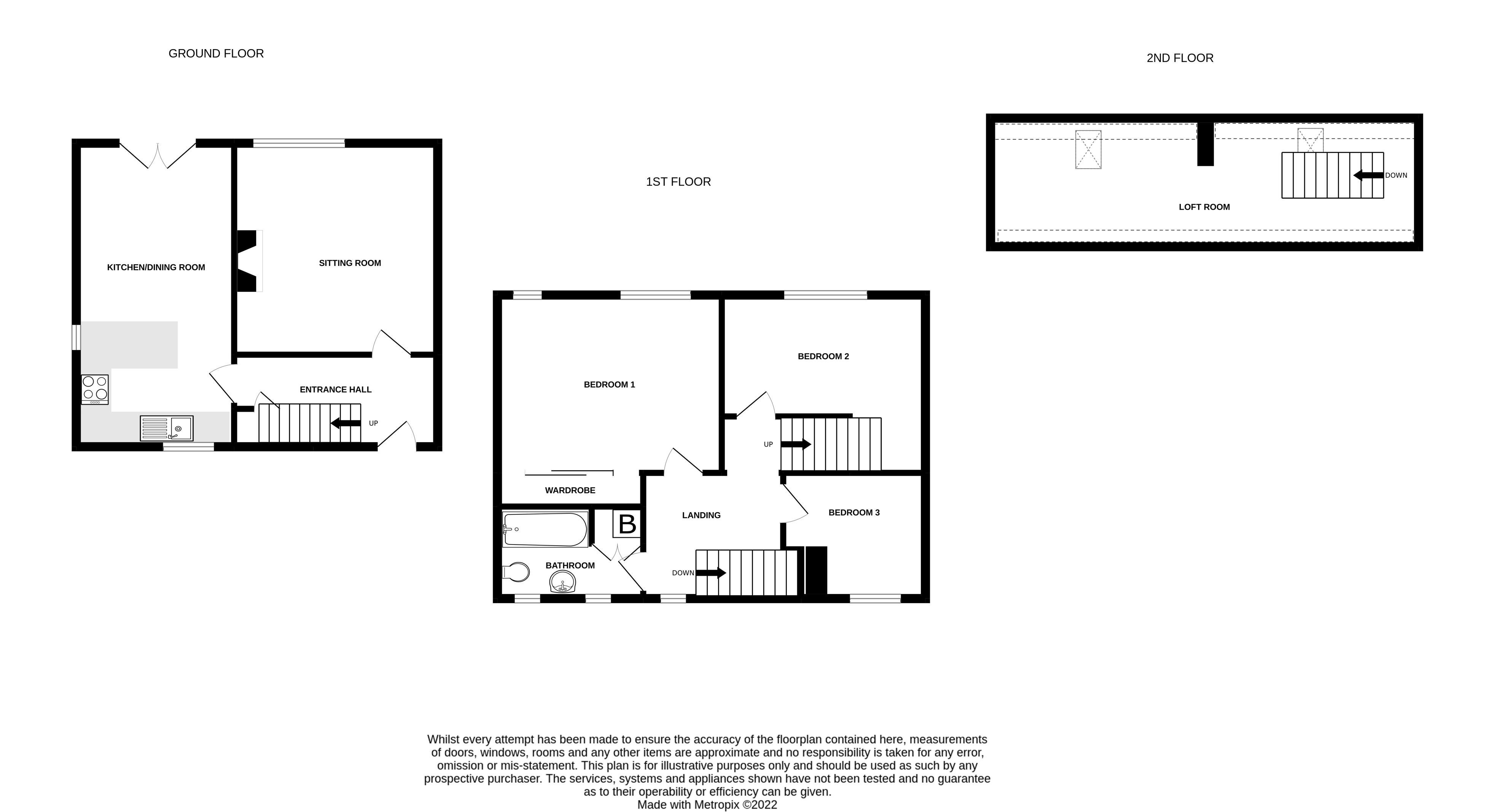 Floorplans For Elmfield Road, Alderley Edge, Cheshire