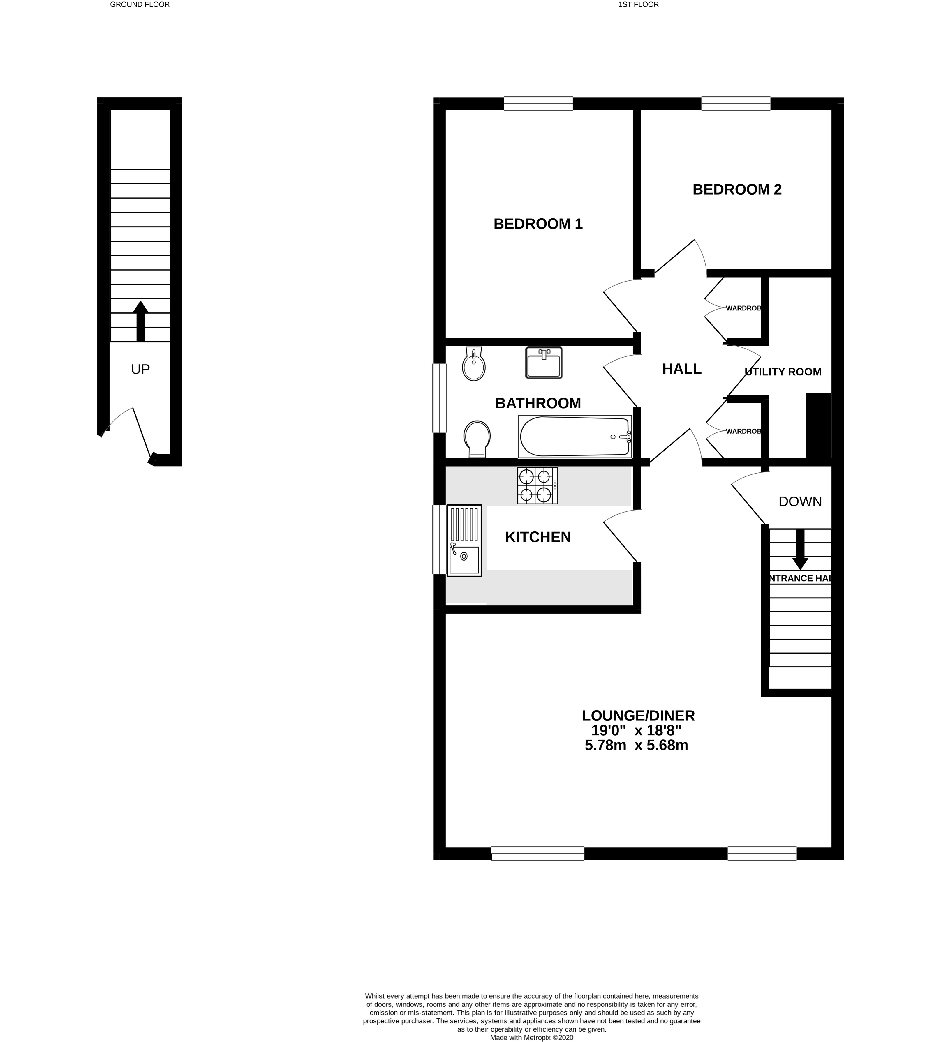 Floorplans For Beech Lane, Wilmslow, Cheshire