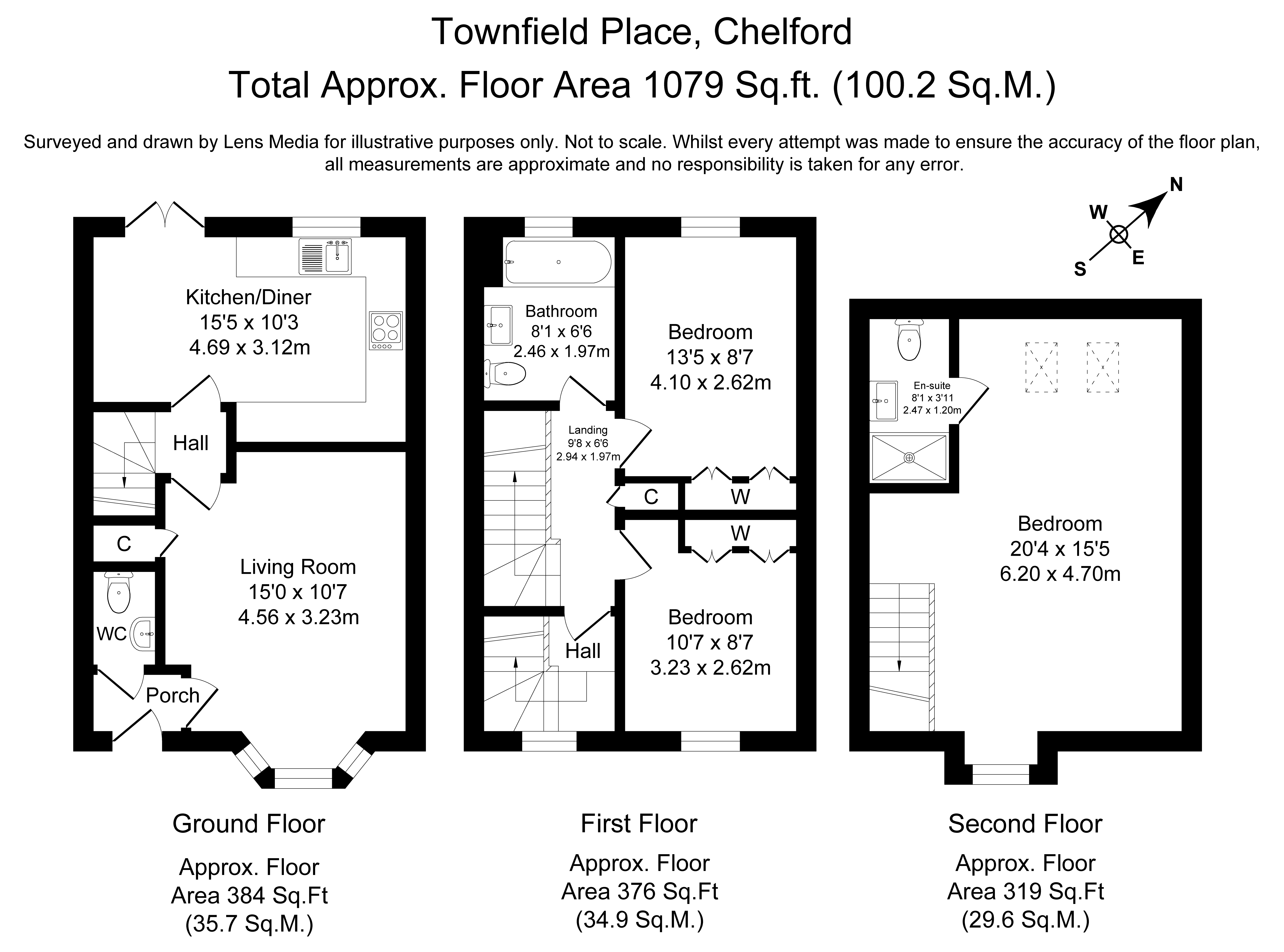 Floorplans For Chelford, Macclesfield, Cheshire
