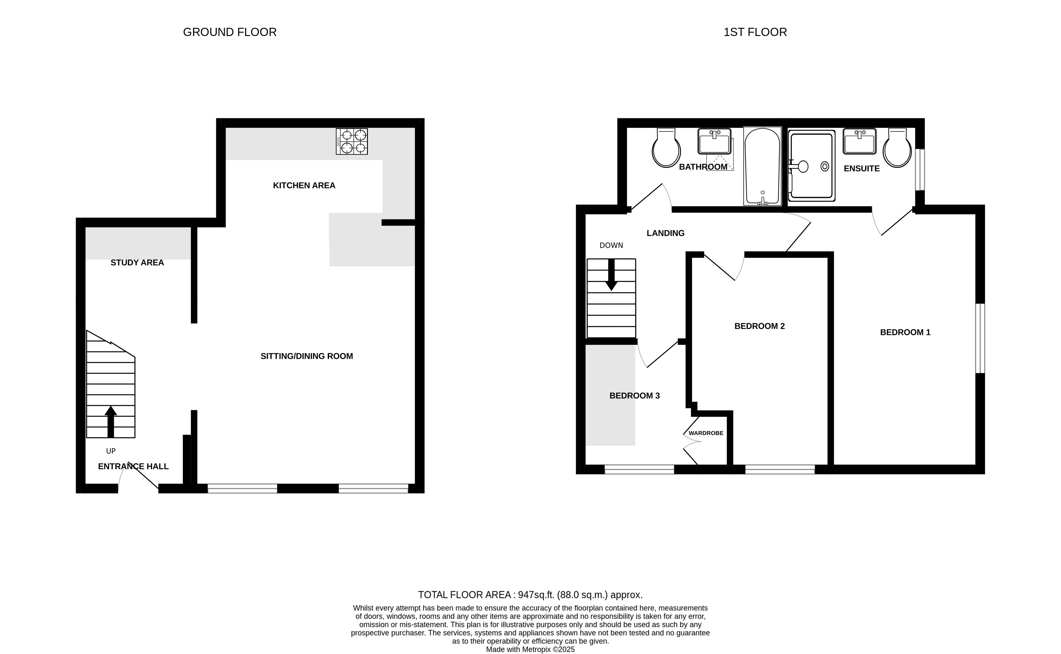 Floorplans For Handforth, Wilmslow, Cheshire
