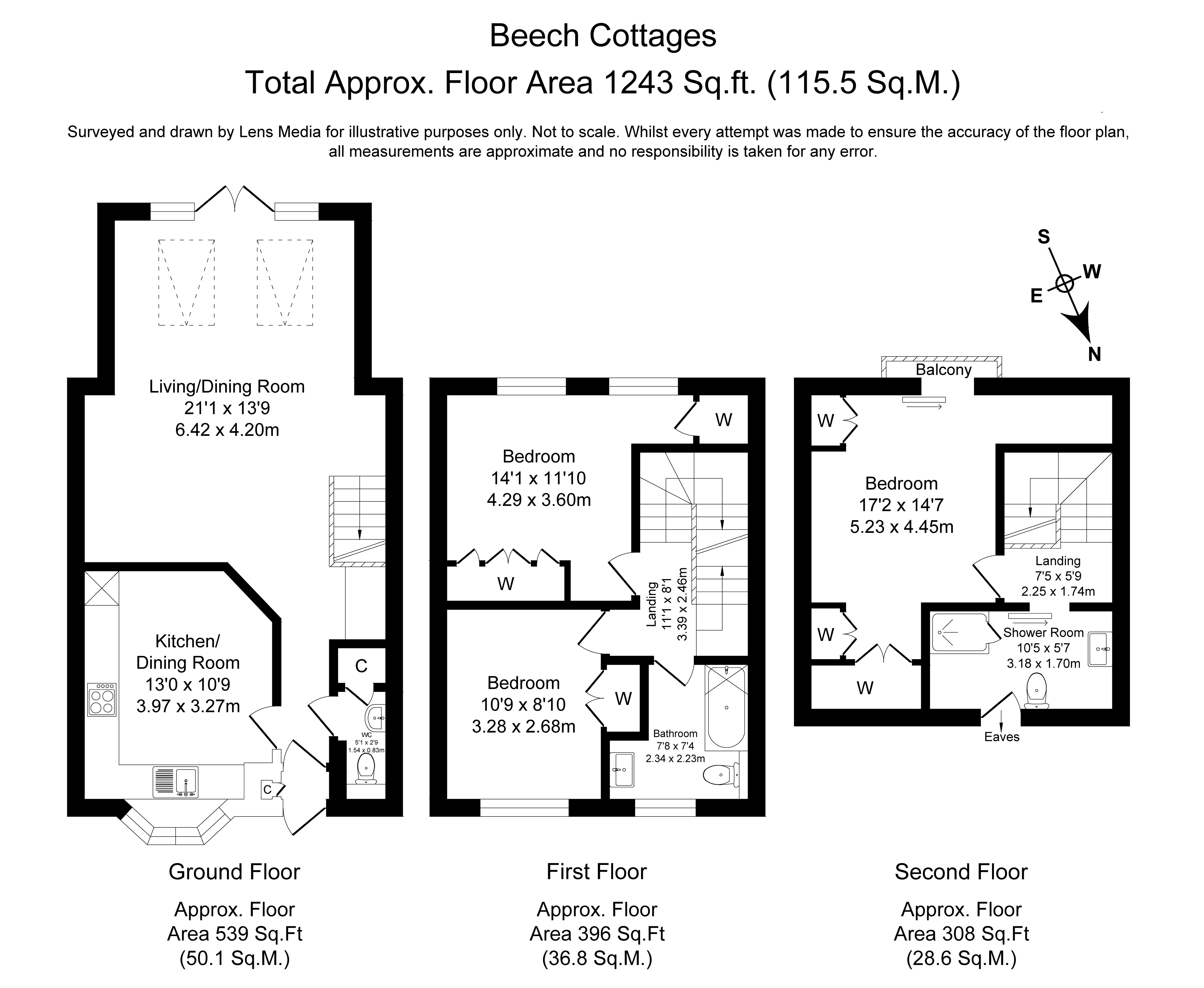 Floorplans For Lydiat Lane, Alderley Edge, Cheshire