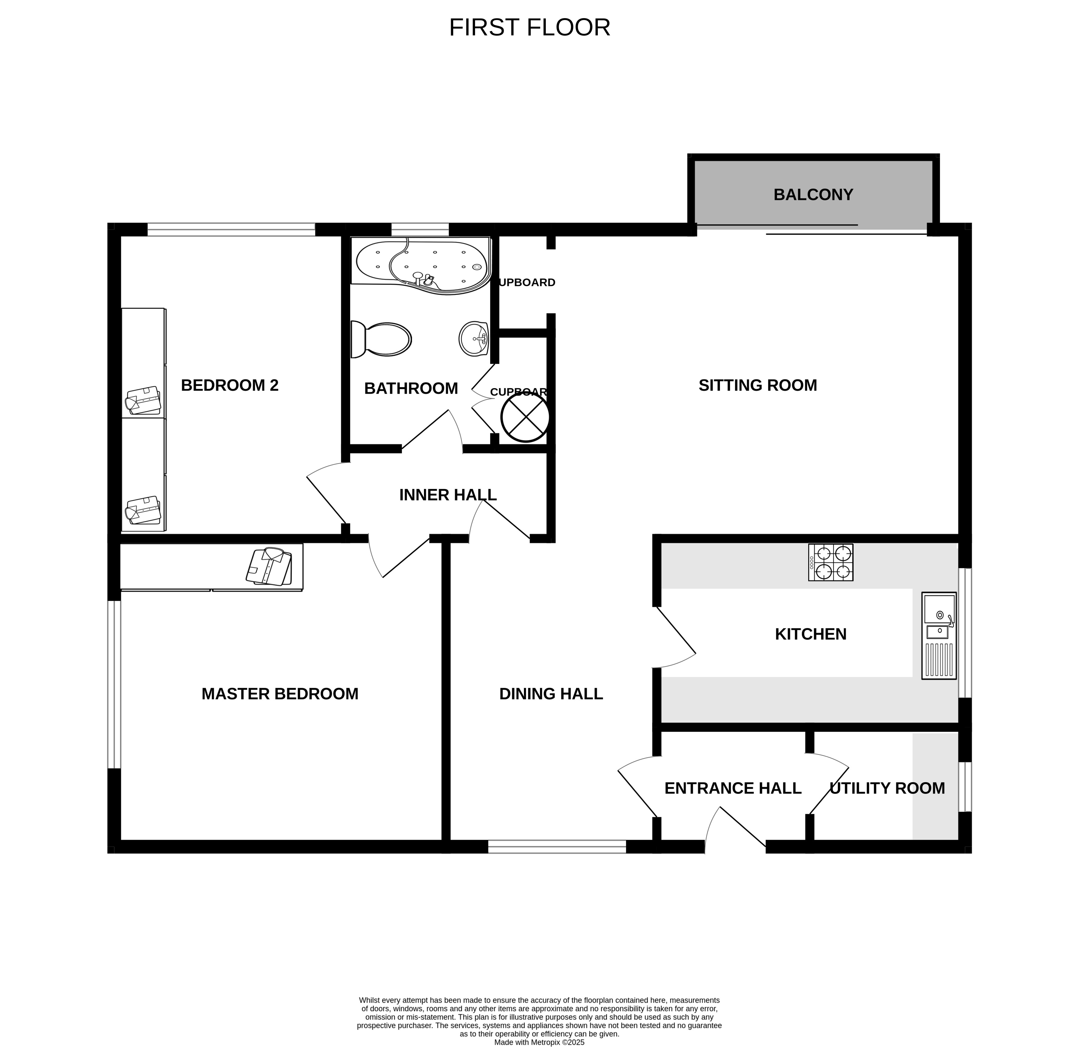 Floorplans For Brook Lane, Alderley Edge, Cheshire
