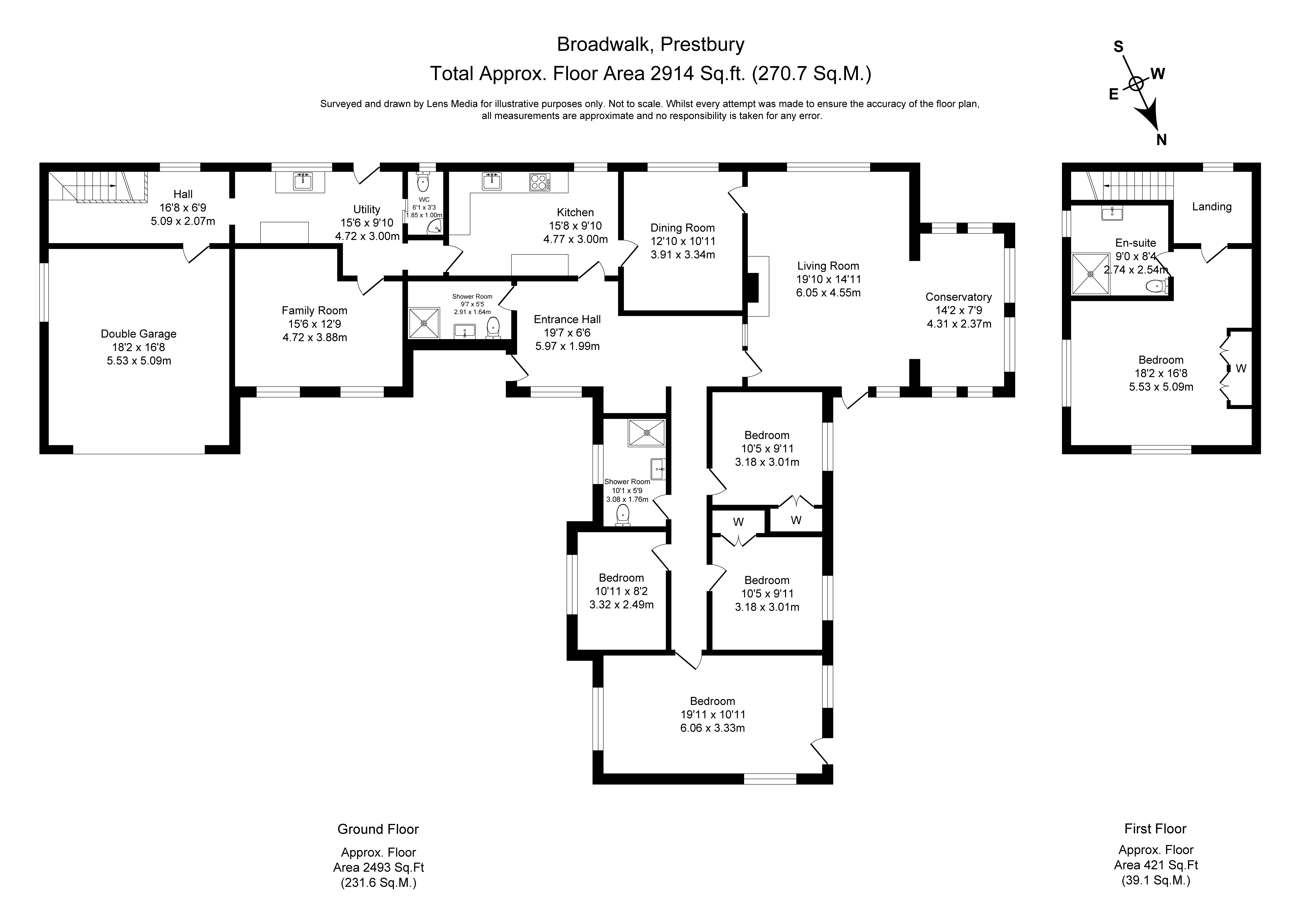 Floorplans For Prestbury, Macclesfield, Cheshire