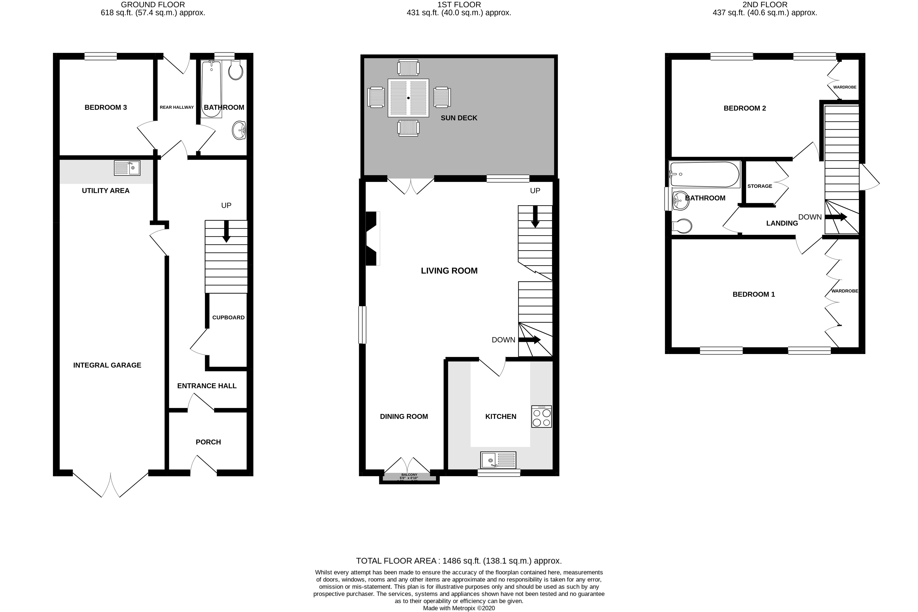 Floorplans For Prestbury, Macclesfield, Cheshire