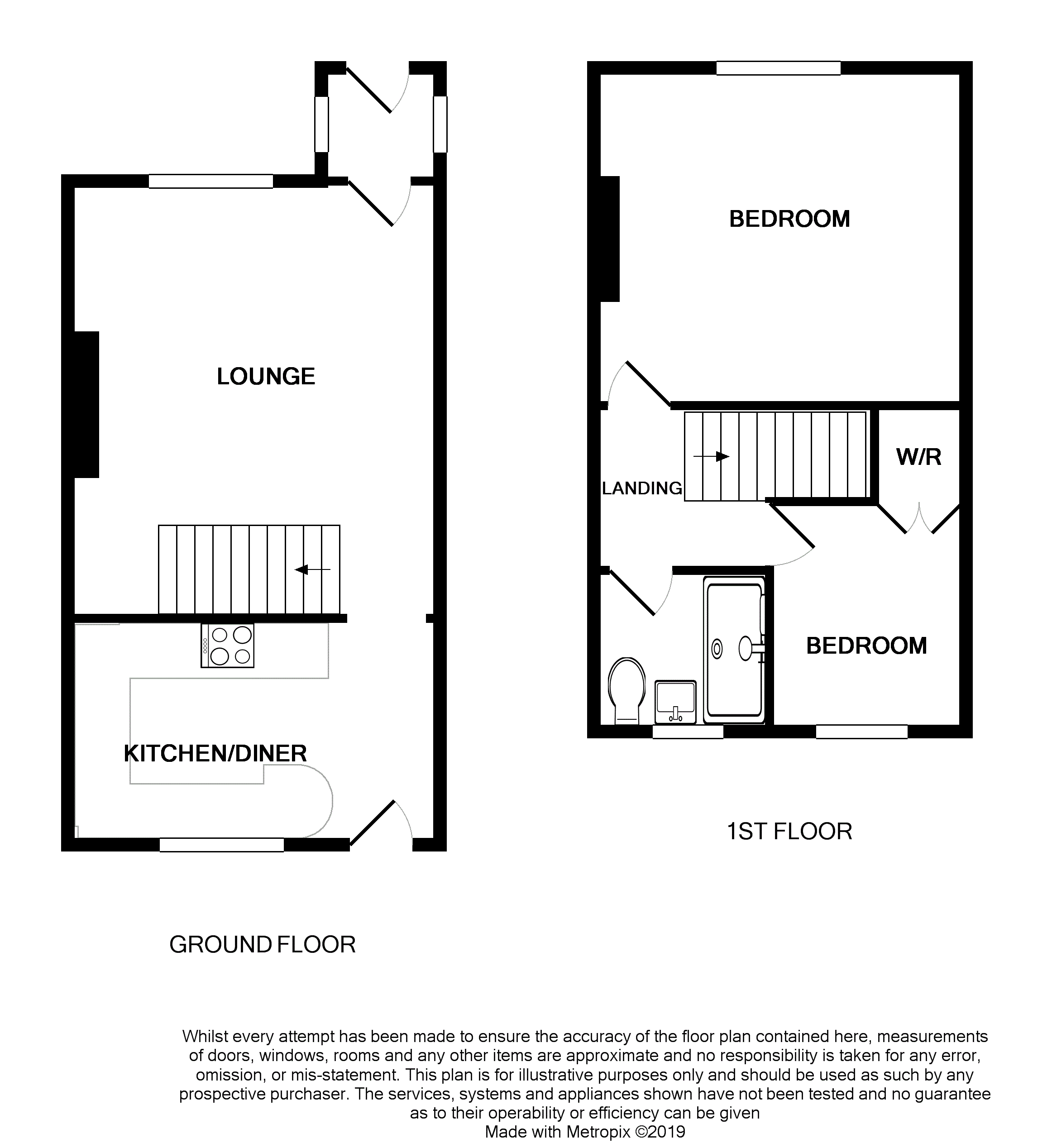 Floorplans For Park Road, Wilmslow, Cheshire