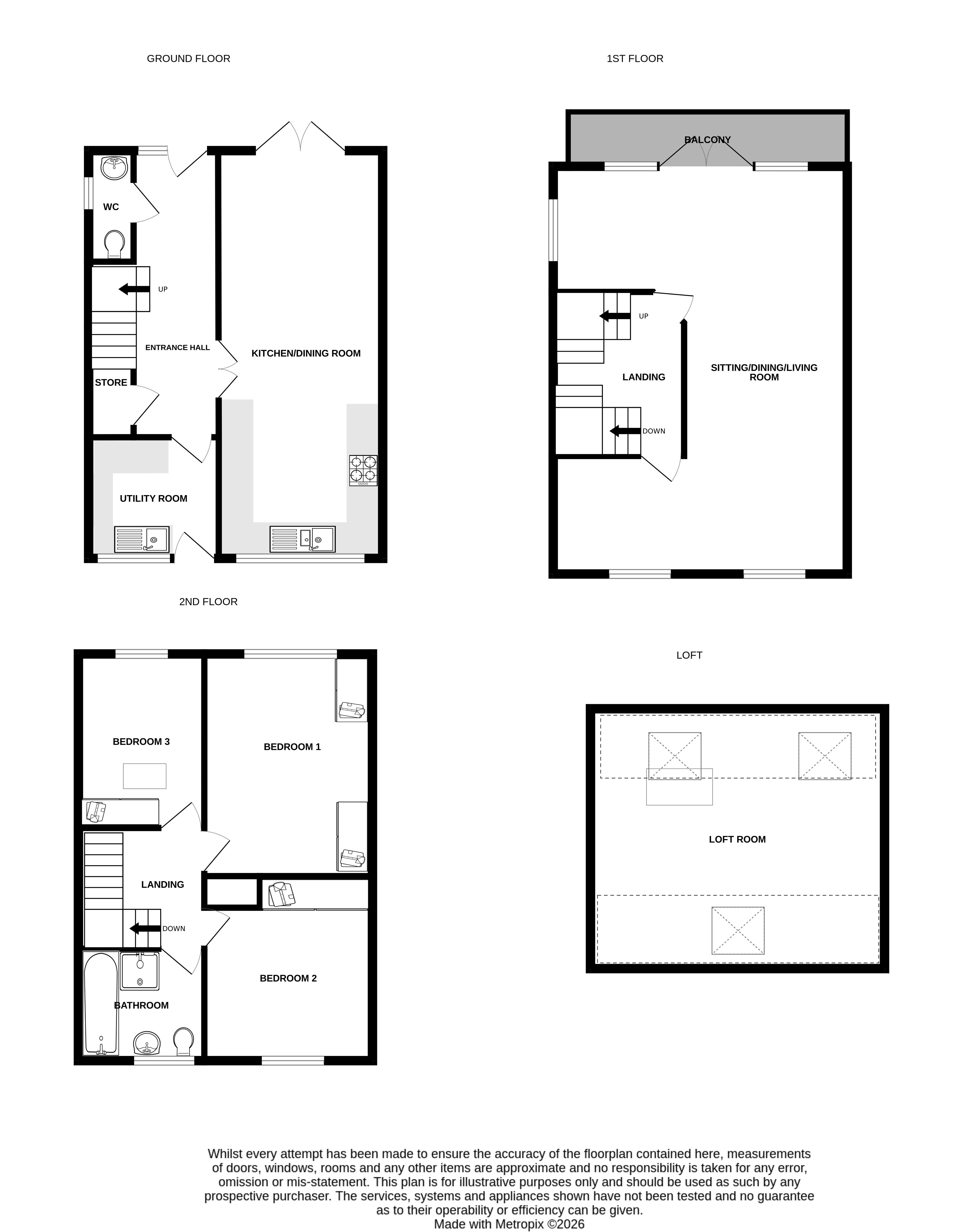 Floorplans For Beechfield Road, Alderley Edge, Cheshire