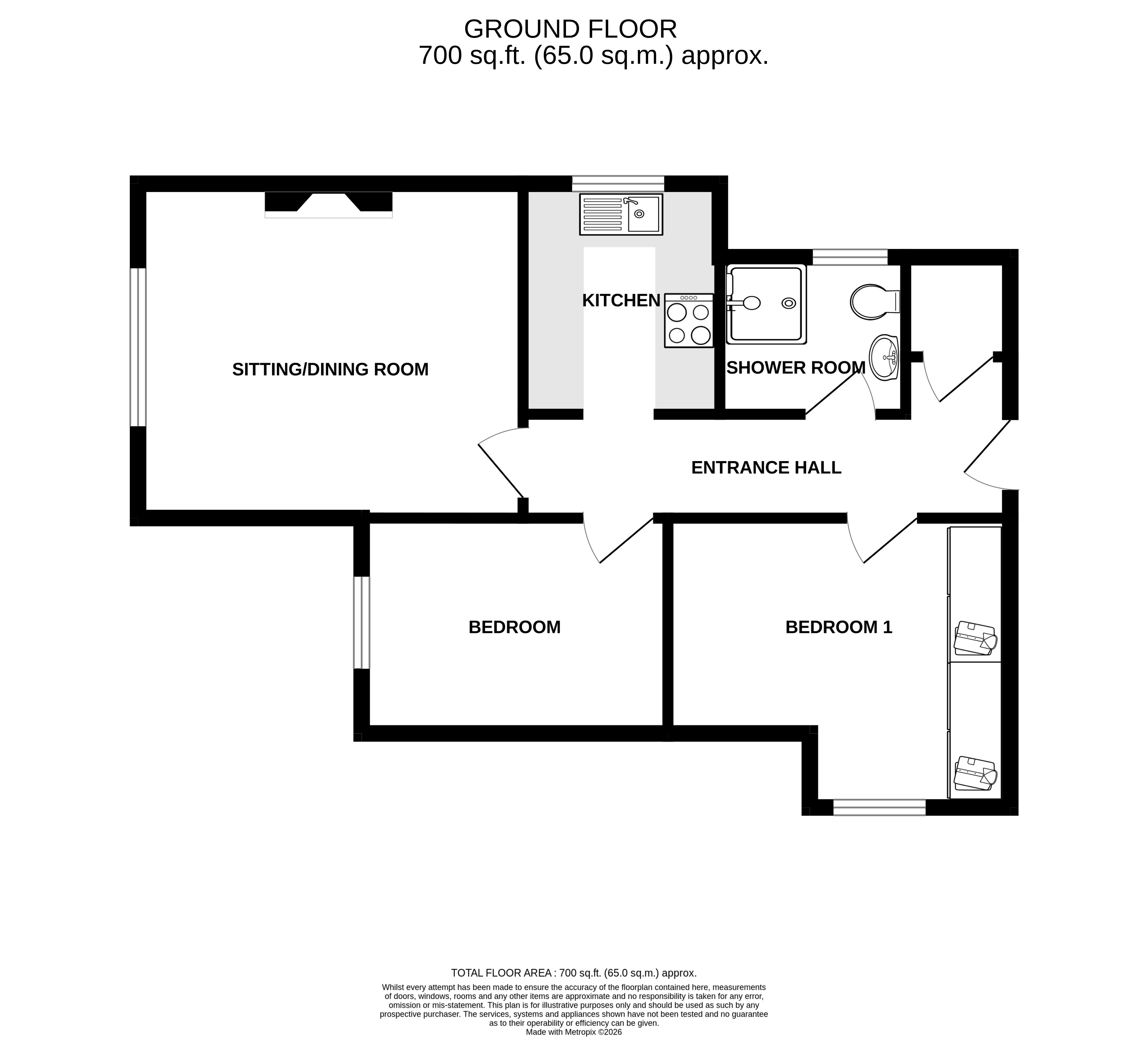Floorplans For George Street, Alderley Edge, Cheshire