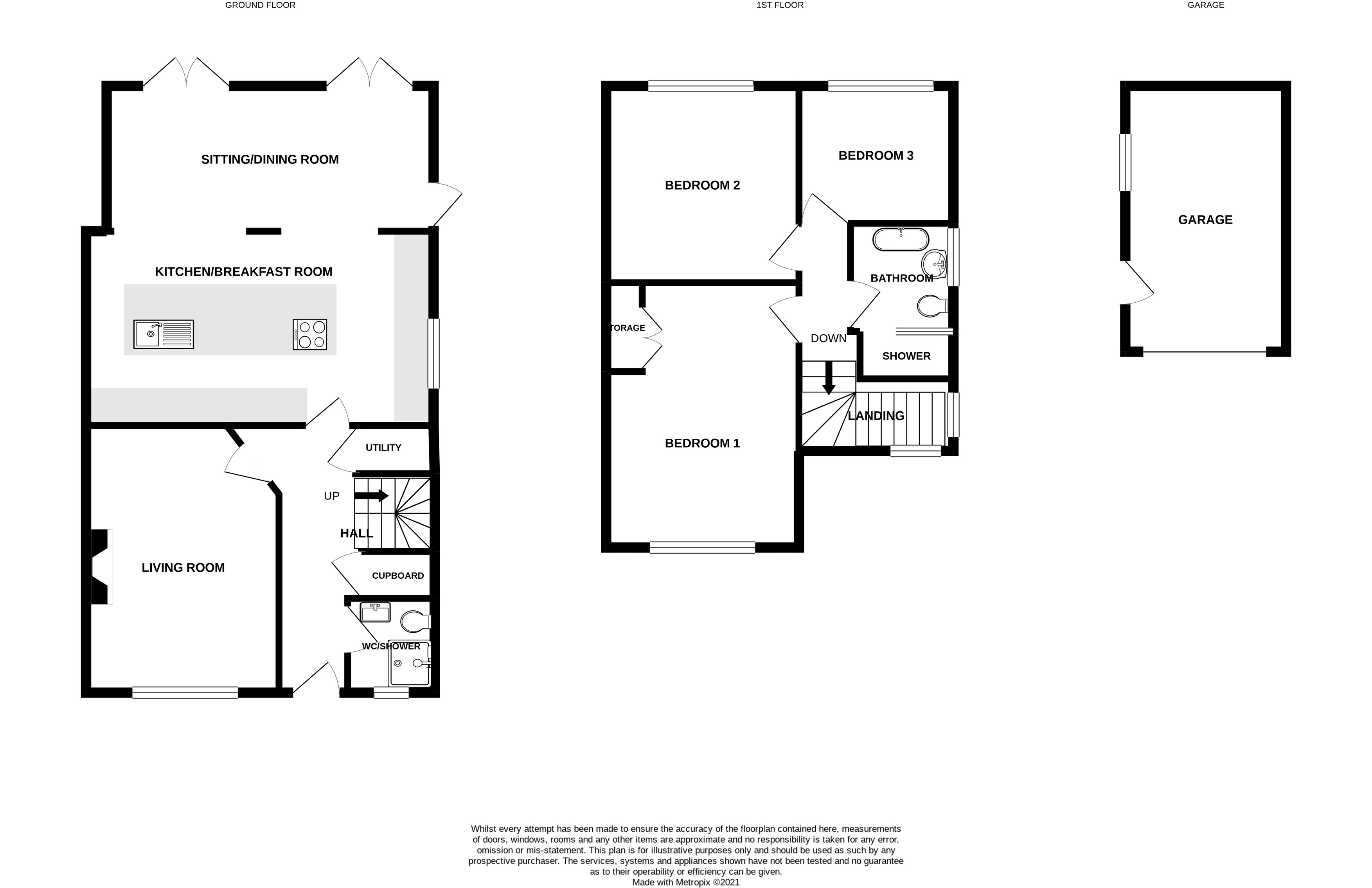 Floorplans For Orchard Green, Alderley Edge, Cheshire